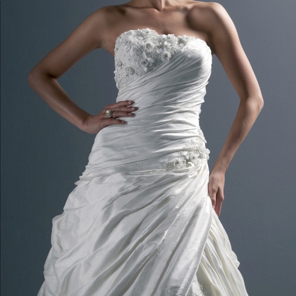 Justin Alexander #8473 Off White - Picture 2 of 4